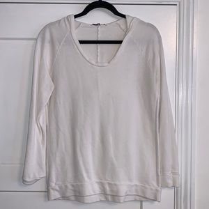 STATESIDE WHITE HOODIE SIZE XS